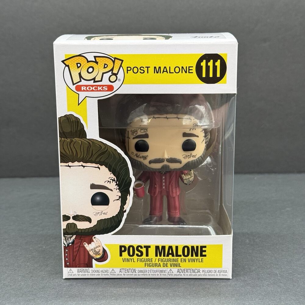Funko POP! Rocks Post Malone #111 Vinyl Figure